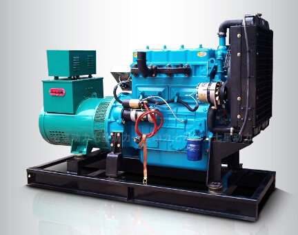 内蒙古上柴30kw大型柴油发二手电机组_COPY